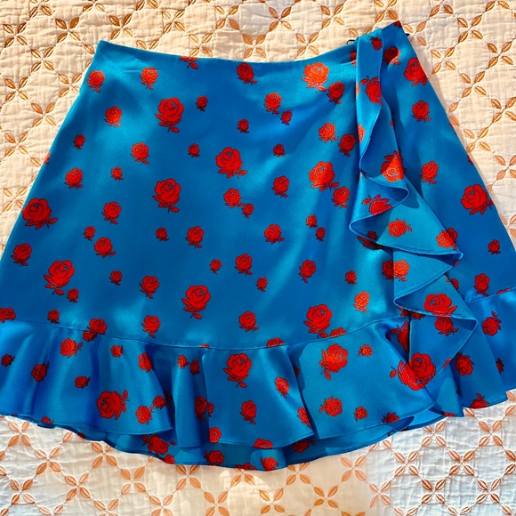 Kenzo silk skirt size 10